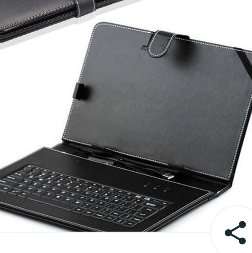 USB keyboard leather case
